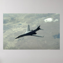 Un lancero de la fuerza aérea de los E.E.U.U.B-1B  Poster
