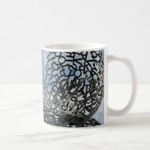 Un lío de letras tazas de café