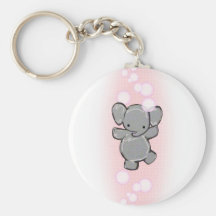un llavero muy limpio del elefante