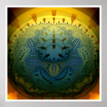 Un mecanismo Steampunk Poster