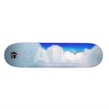 Un mono hizo este tablero de la nube patin