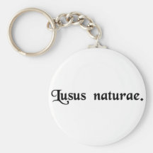 Un monstruo de la naturaleza llavero personalizado