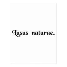 Un monstruo de la naturaleza tarjetas postales