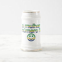 Un Mulher Número 1 - esposa del número 1 en brasil Taza