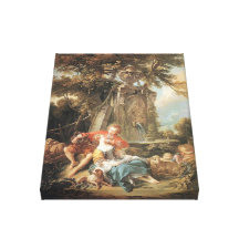 Un ~ pastoral François Boucher del otoño Impresion En Lona