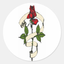 Un pegatina de Rosey