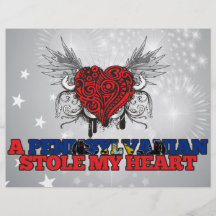 Un Pennsylvanian robó mi corazón Tarjetas Publicitarias