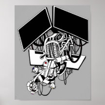 Un pequeño trabajo del circuito poster