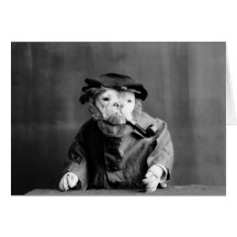 Un perro de mar viejo: 1905 tarjetón