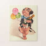 Un perro encantador del cumpleaños puzzles