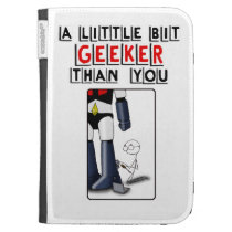 un poco geeker que usted (Funda para enciende) fundas caseable