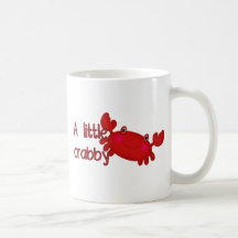 Un poco malhumorado taza de café
