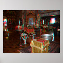 Un poster del bautizo 3D