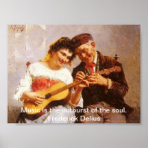 Un poster privado de la música del alma del concie