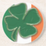 Un práctico de costa irlandés real posavasos diseño