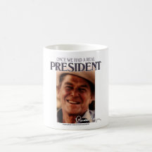 Un presidente real taza de café