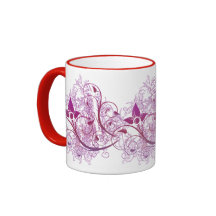 Un remolino hermoso tazas