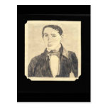 Un retrato del vintage postales
