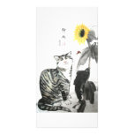 un tacto del zen no.1 tarjetas fotográficas 