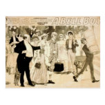 Un teatro retro del muchacho de Bell, del "conde y Postal