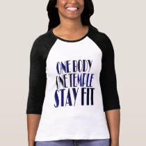 Un templo del cuerpo uno camisetas
