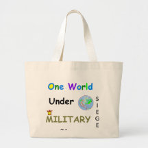 Un tote del mundo bolsas de mano