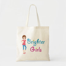 Un tote más brillante de los chicas bolsa de mano
