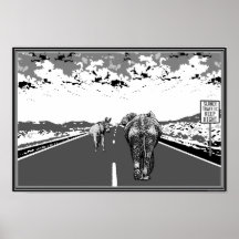 Un tráfico más lento guarda el poster derecho