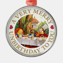 ¡Un Unbirthday muy feliz a usted! Ornamento Para Reyes Magos