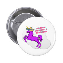 Un unicornio que lleva un sombrero pin