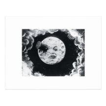Un viaje a la luna 1902 tarjetas postales