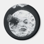 Un viaje a la luna imán para frigorifico