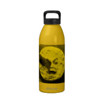 Un viaje al amarillo de la luna botallas de agua