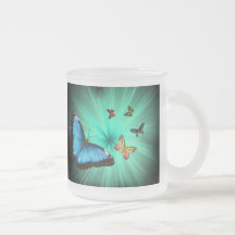 Un viaje de Butterflys Taza