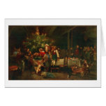 Un Victorian Christimas Tarjeta