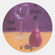UN VIDRIO DE VINO ROJO AL DÍA… ETIQUETAS  