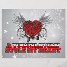 Un yugoslavo robó mi corazón tarjetas informativas