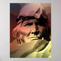 Una anciano de Zuni Impresiones