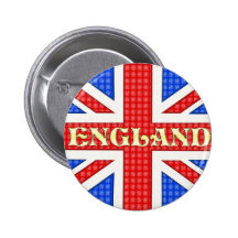Una bandera texturizada de Union Jack con la CA es Pins