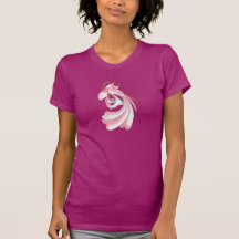 Una camiseta de los pescados de la madre y del niñ