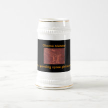 Una cerveza Stein que lo dice todo.  Beberé a ése Taza De Café