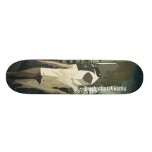 Una diversa perspectiva solamente en la oscuridad tablas de skate