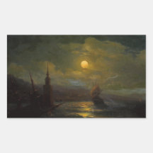 Una esquina de Constantinopla Ivan Aivazovsky Pegatina