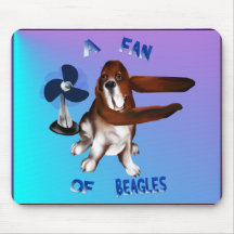 Una fan de los afloramientos Mousepad indicado con Tapete De Ratón