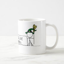Una figura Halloween del palillo Tazas De Café