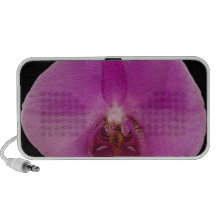 Una flor violeta delicada preciosa altavoz de viaje