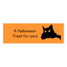 ¡Una invitación de Halloween para usted! Plantillas De Tarjetas Personales