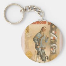 Una luna de miel china, teatro retro de "señor Doo Llavero Personalizado