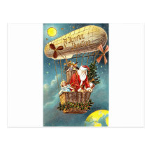 Una marea alegre de Yule Tarjetas Postales