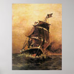 una nave en el mar 02 poster